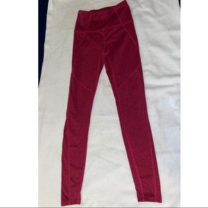 Red/pink/majenta leggings